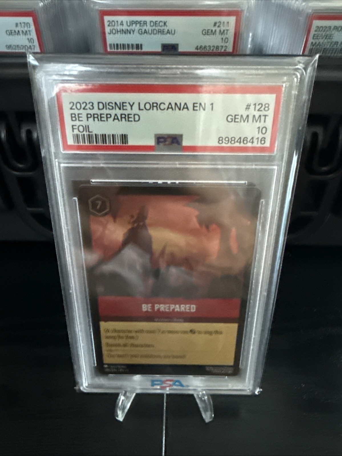 Disney Lorcana Primo Capitolo Essere Preparati #128 Foil...PSA 10
