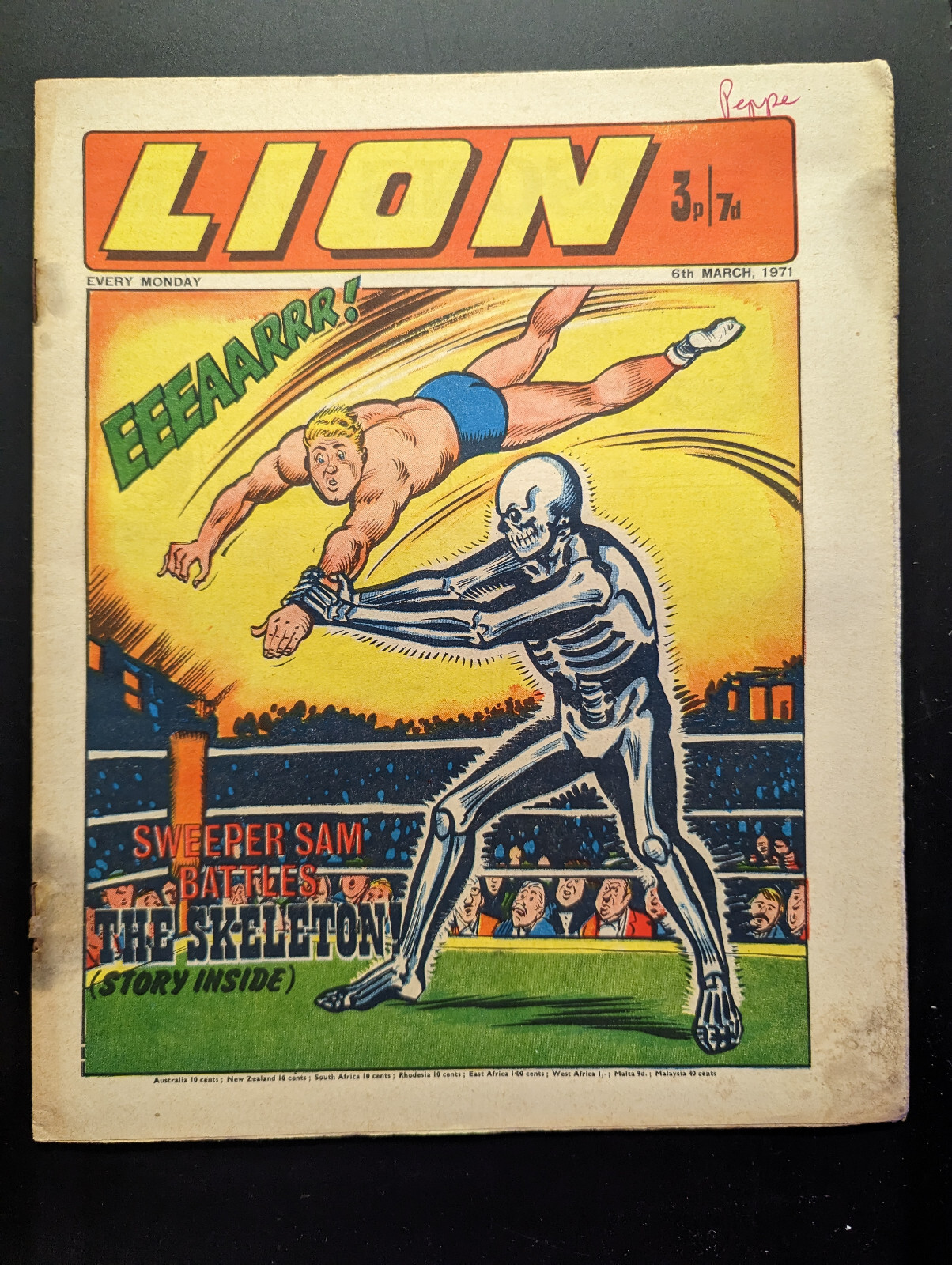 Lion Comic 6th March 1971 