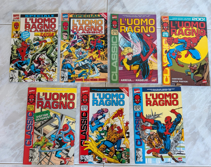 Fumetti L'uomo Ragno Classic e Speciale 8 e 9