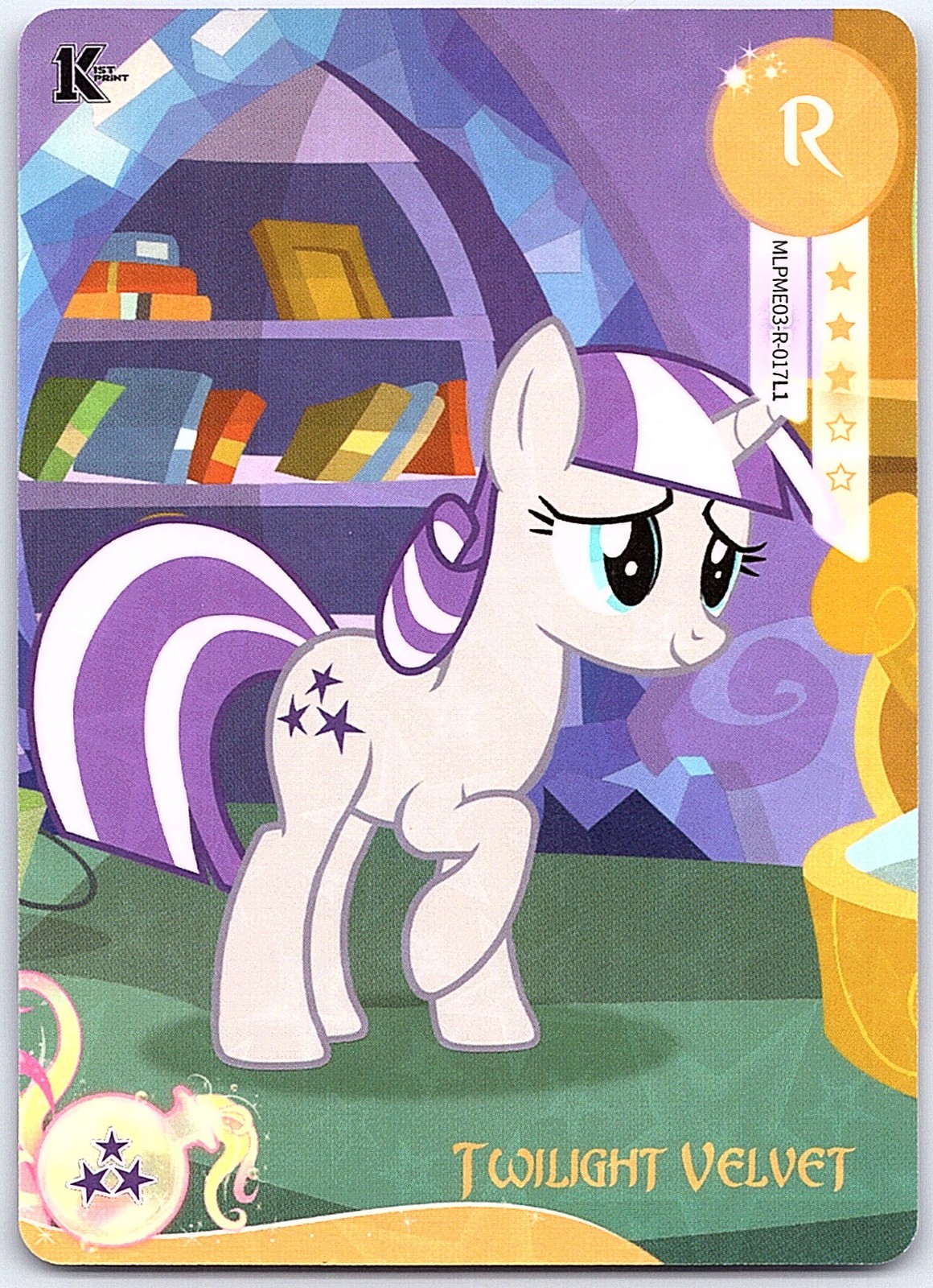 Kayou MLP Friendship Eternal Cards Moon Edition MLPME03-R-017L1 Twilight Velvet