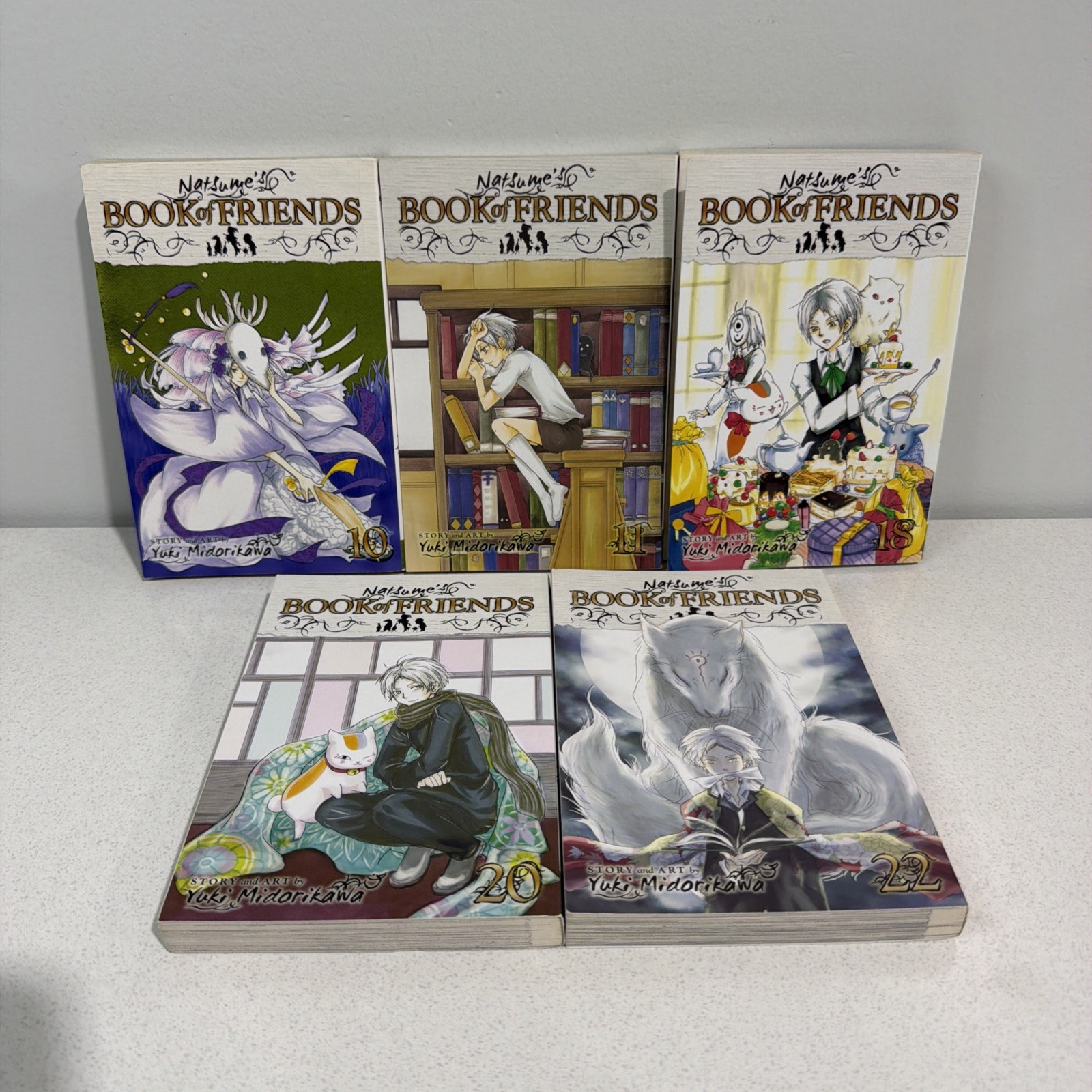 Natsume’s Book of Friends manga inglese vols 10, 11, 18, 20 e 22 Yuki Midorikawa