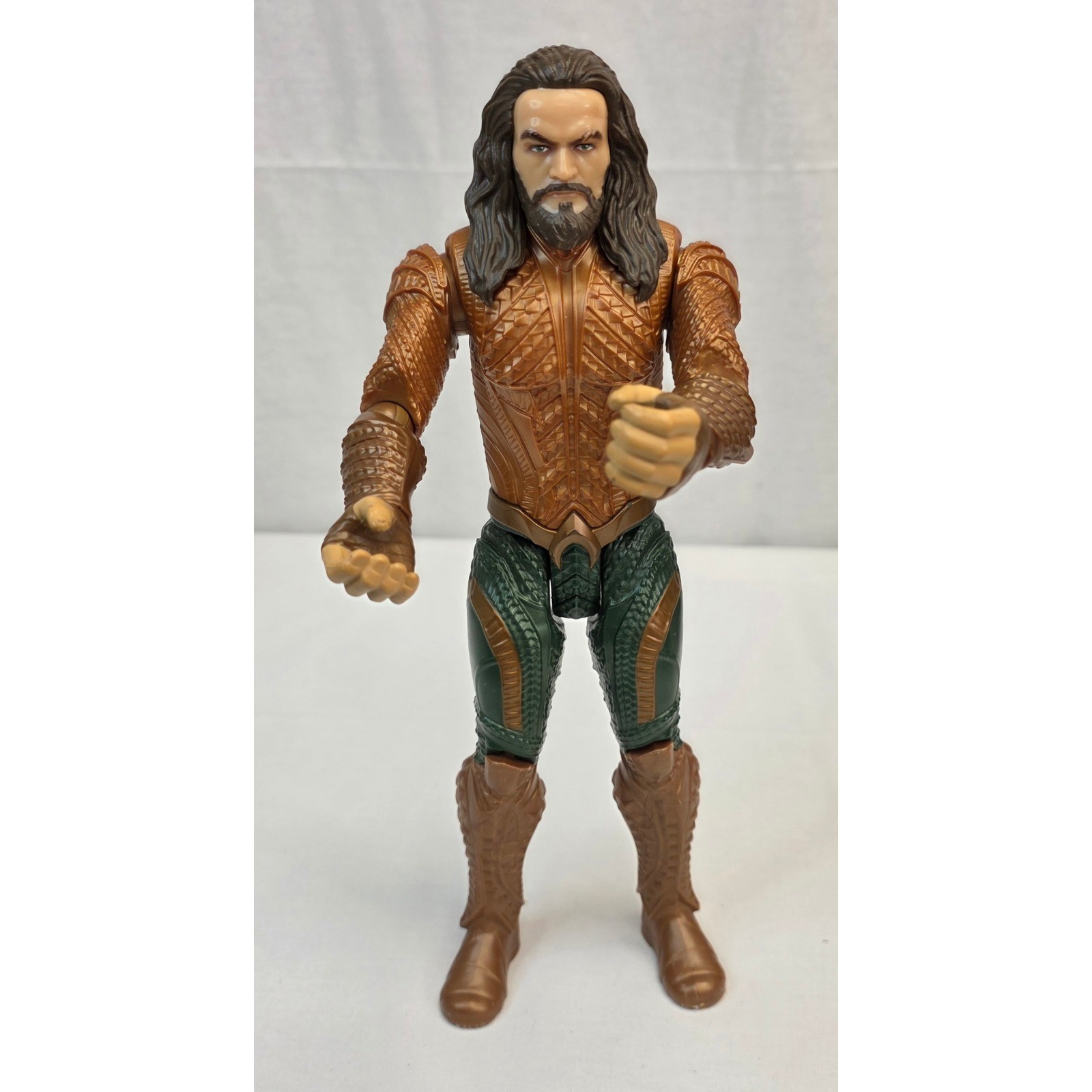 Mattel DC Justice League Aquaman Modellino 12 pollici Jason Momoa FGG84