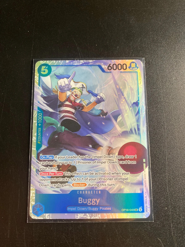 Buggy OP16-048 SR One Piece Card Game NM