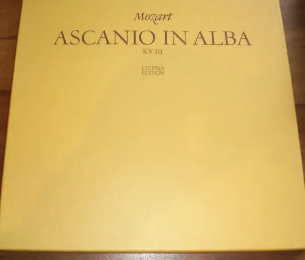 LP-BOX Wolfgang Amadeus Mozart Ascanio In Alba KV 111 (Festa Teatrale In Due Pa