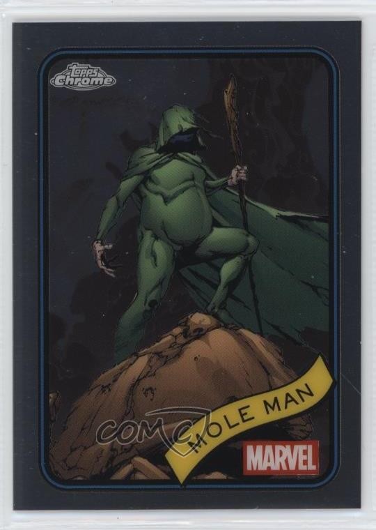 2025 Topps Chrome Marvel Comics Mole Man #26 1i3m