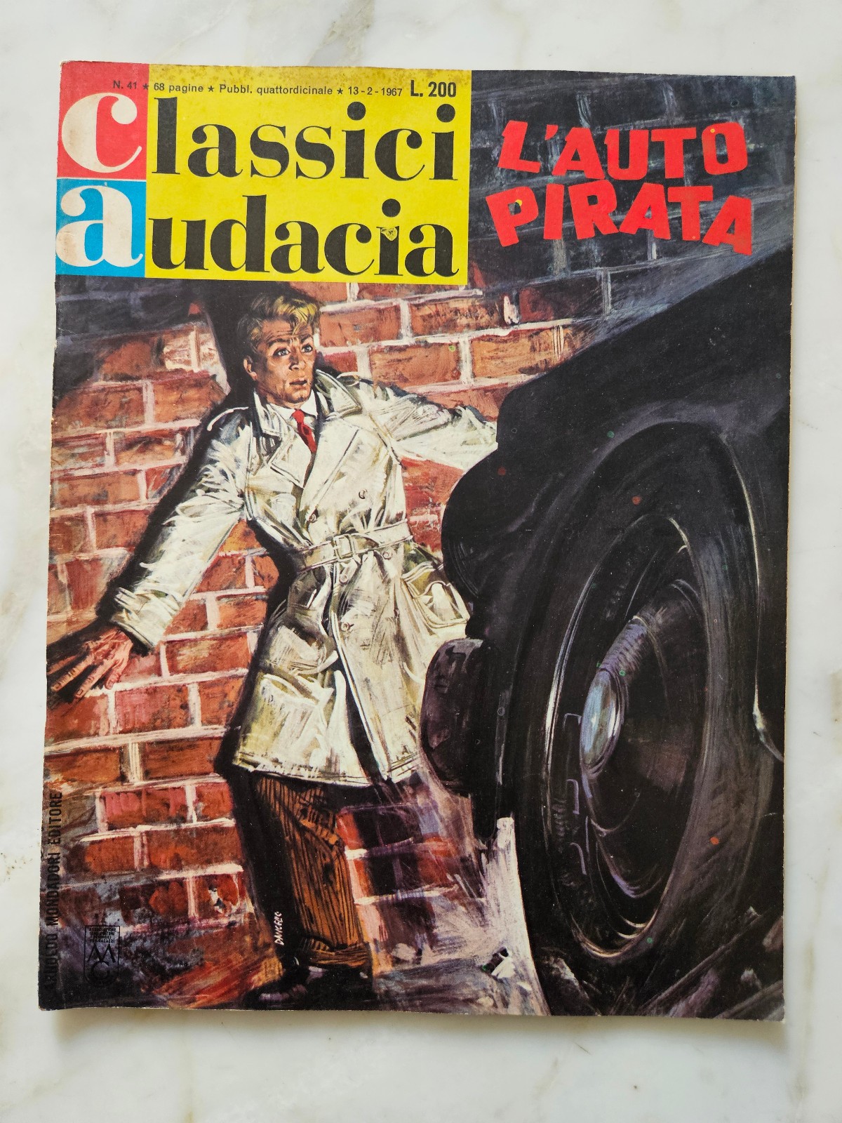 57) CLASSICI AUDACIA   n.  41  - ed. Mondadori 1967 -  ottimo+