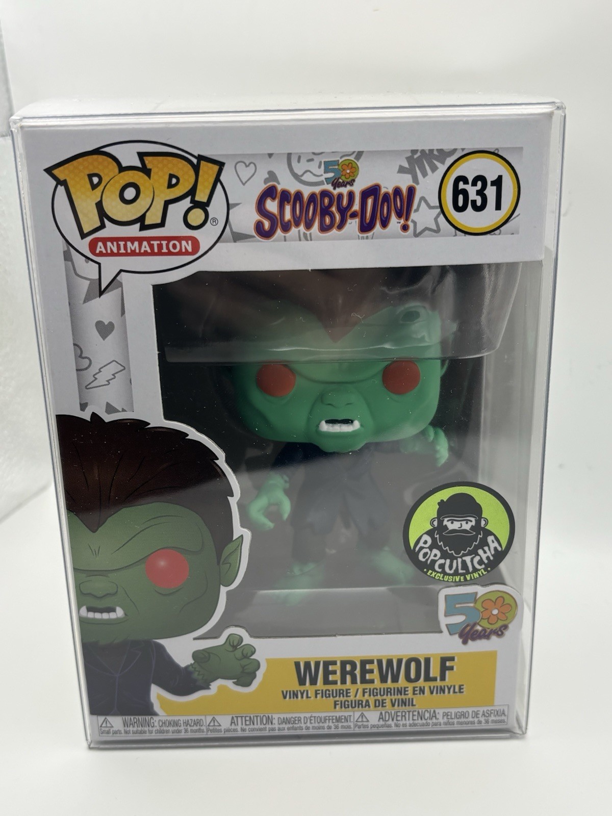 Funko Pop! Animation Scooby-Doo! Werewolf #631 Vinile Esclusiva Popcultcha