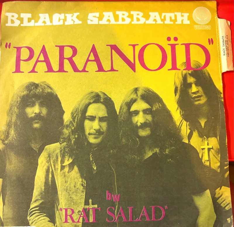 Black Sabath/ Panaroid- Red Salad  1970