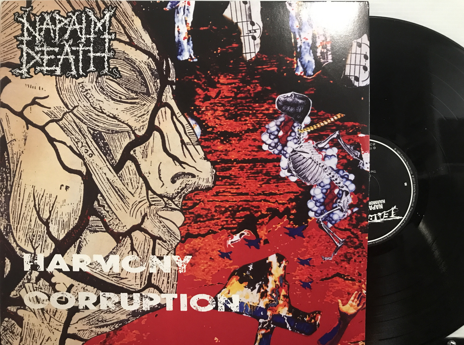 Napalm Death – Harmony Corruption LP 2021 Earache – MOSH019LPUS *UK NM/NM