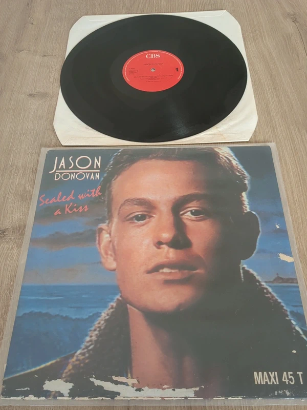 Jason Donovan - disque vinyle maxi 45 tours