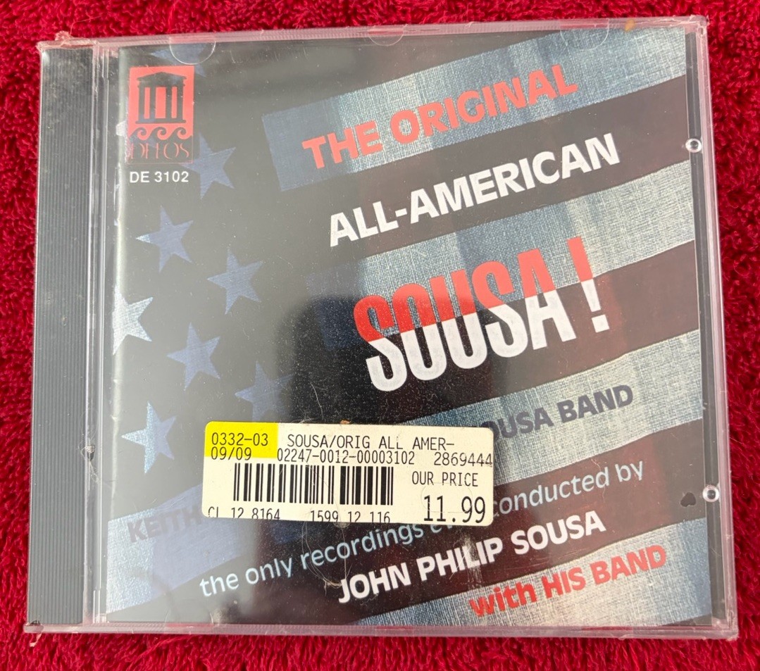 The Original All-American Sousa Keith Brion New Sousa Band CD new sealed