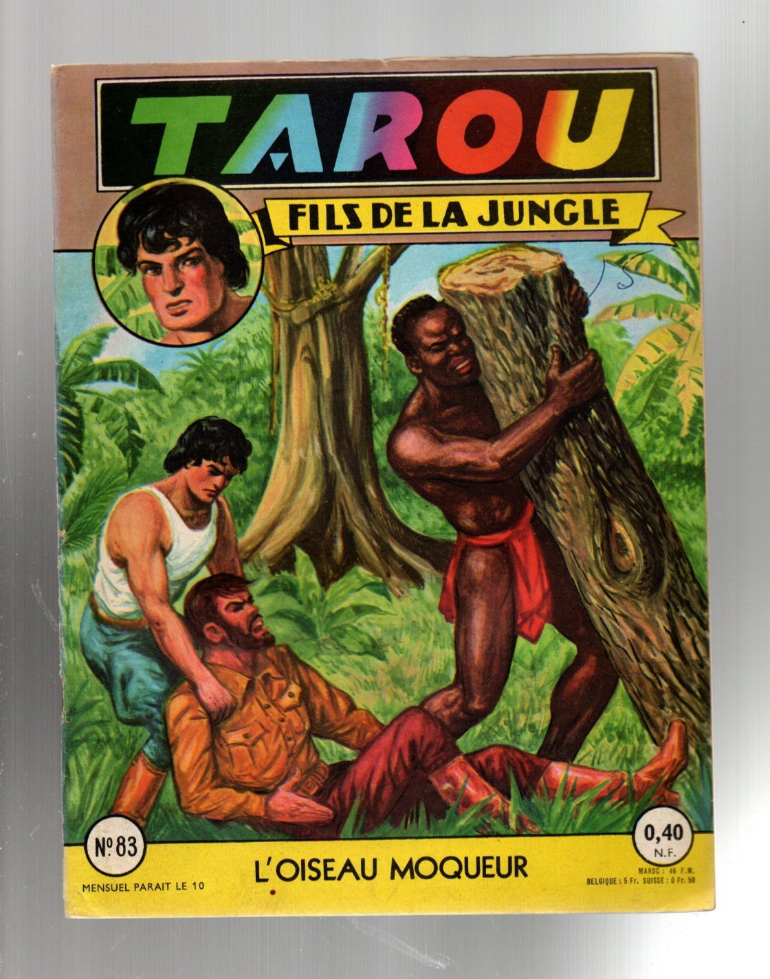 TAROU n°83. Récit complet. ARTIMA 1960. Dessins BOB DAN