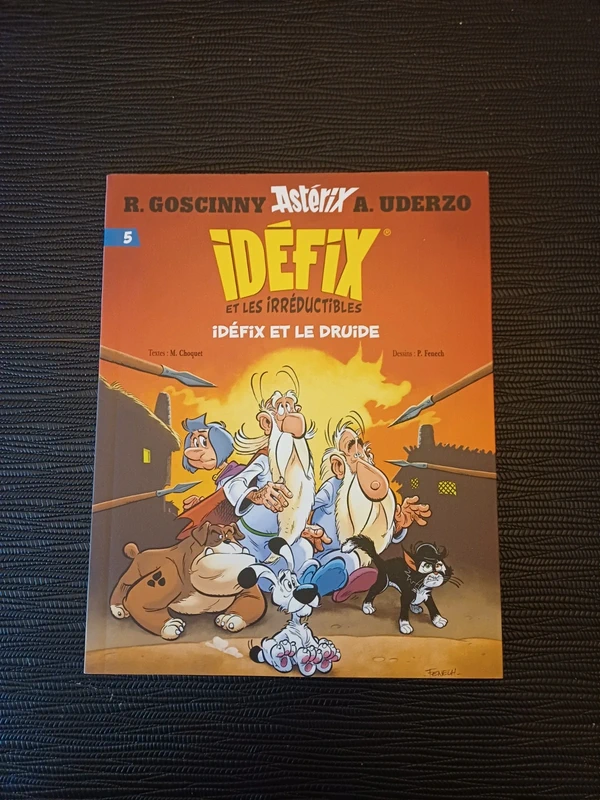 Livre BD Idefix et les irréductibles- Idefix et le druide