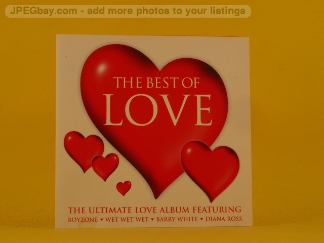 VARIOUS ARTISTS THE BEST OF LOVE (1249) 19 Track CD Album plus Picture Sleeve MA