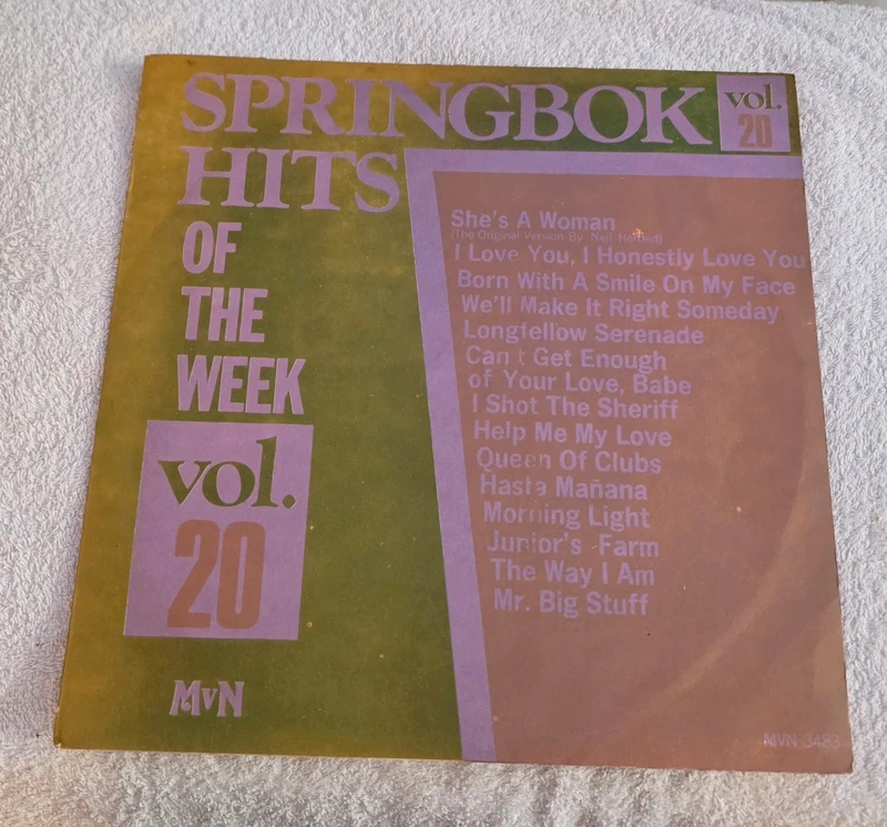 Disco Vinil Springbok Hits