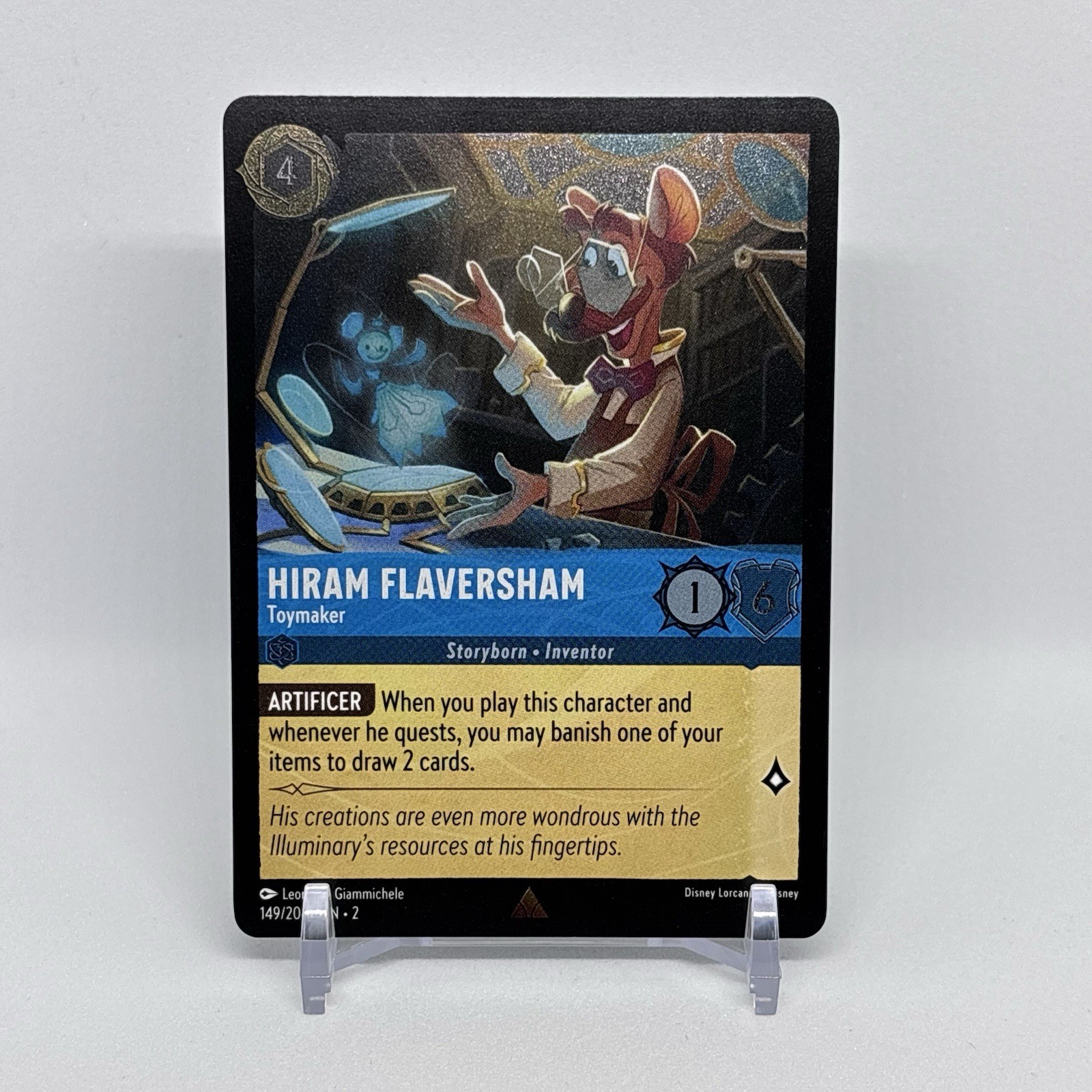 Hiram Flaversham - Toymaker 149/204 L'ascesa della lamina fredda nata dall'alluvione