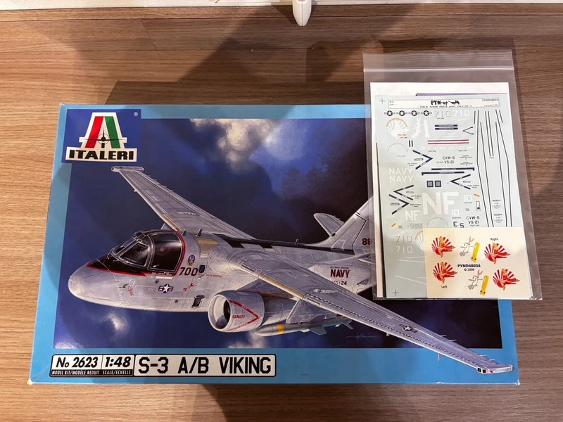 Italeri 2623 1/48 S-3 Viking + Decals