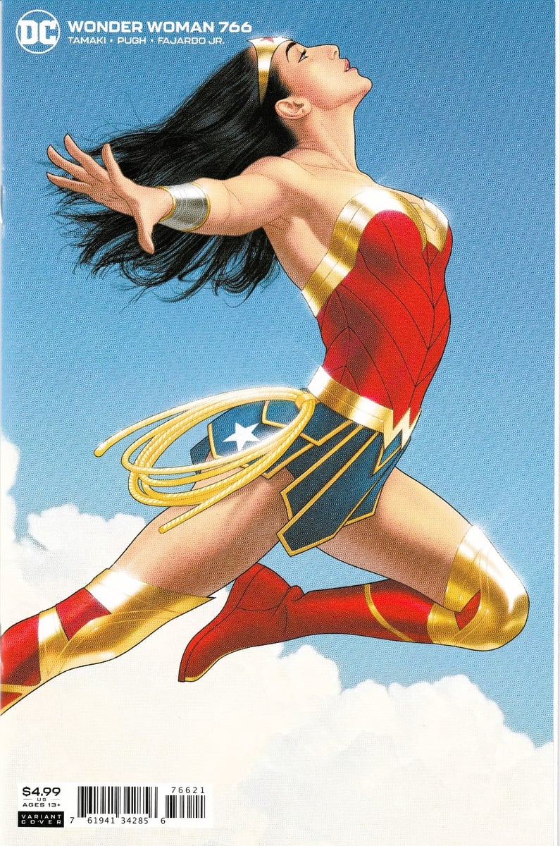 WONDER WOMAN #766 (2016) TAMAKI / PUGH ~ VARIANTE CARTONCINO MIDDLETON ~ NON LETTO NM