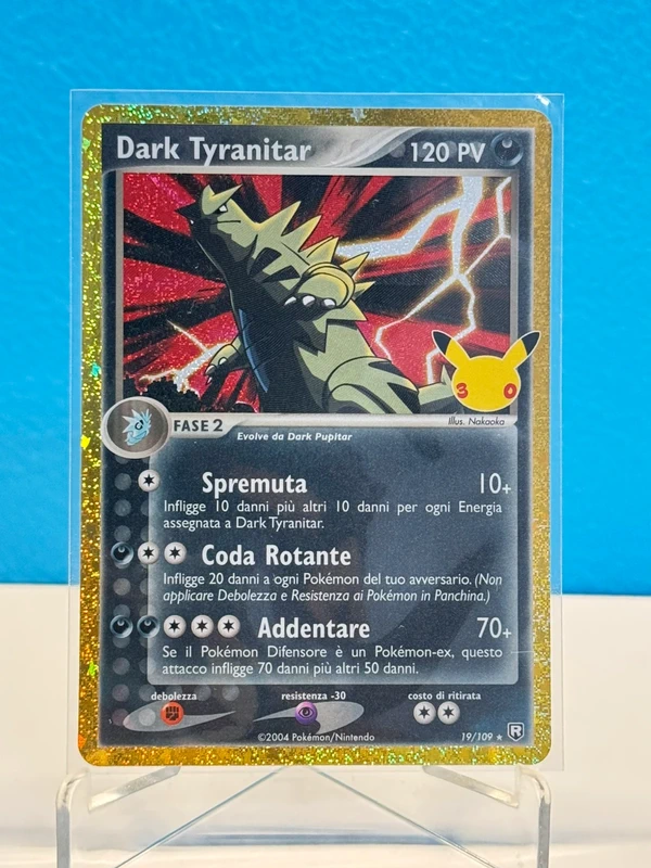Pokémon Dark Tyranitar 30th anniversario
