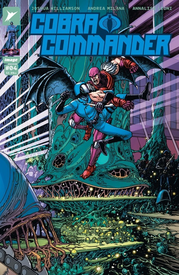GI JOE COBRA COMMANDER #4 (2024) COVER C 1:10 BURNHAM VARIANT