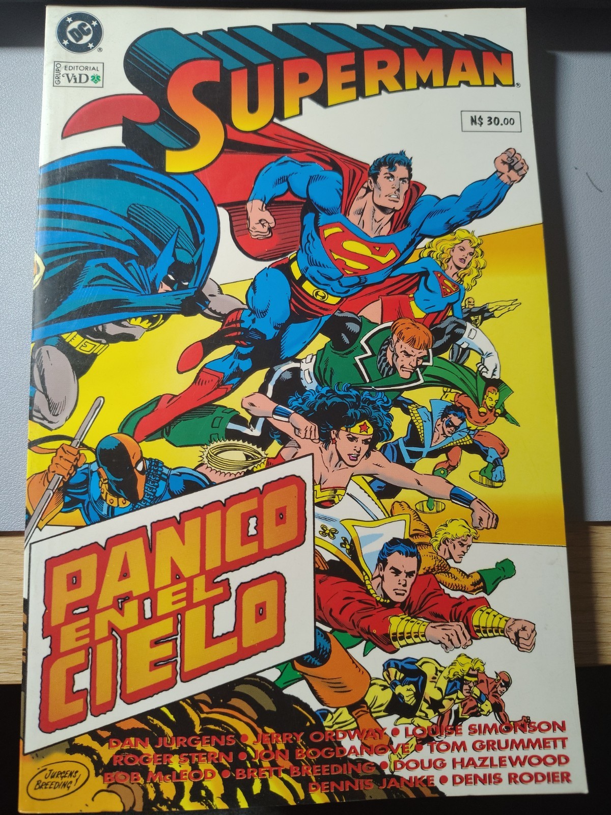SUPERMAN-Panico En El Cielo
