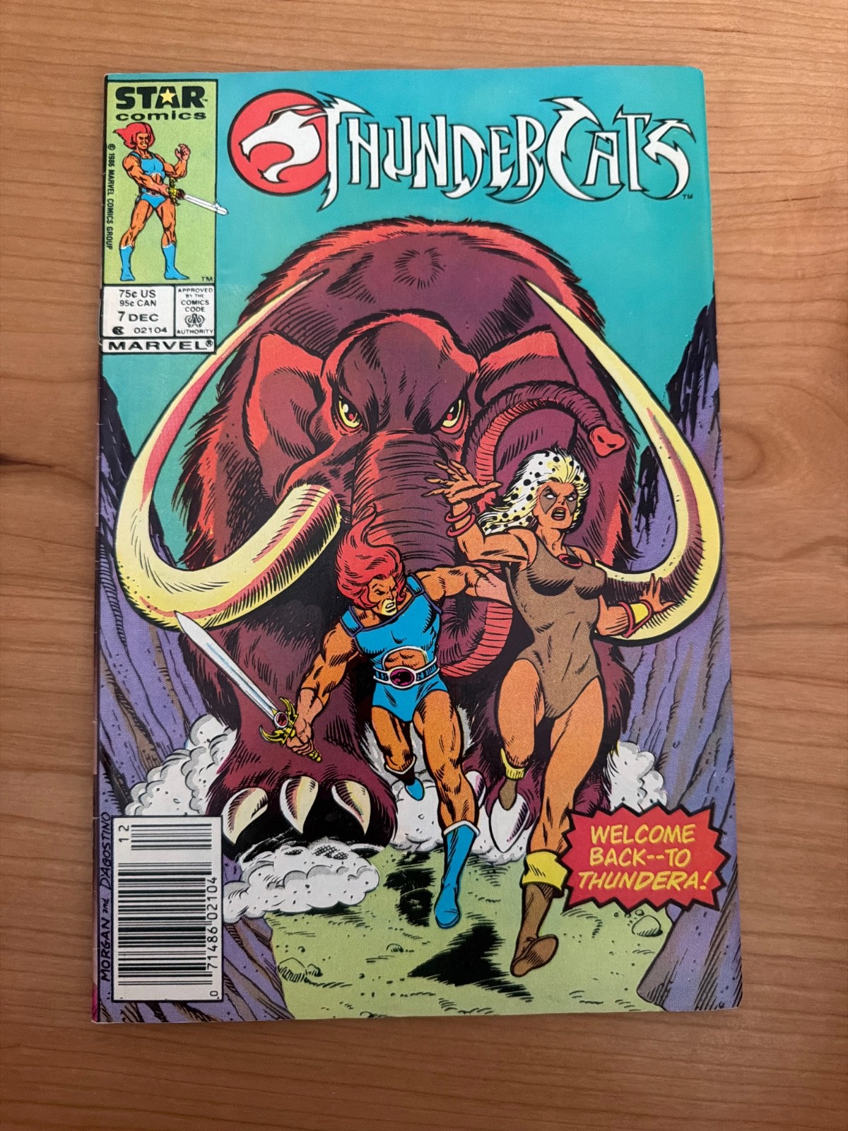 Thundercats #7 Vol. 1 (Marvel Star, 1986) vf
