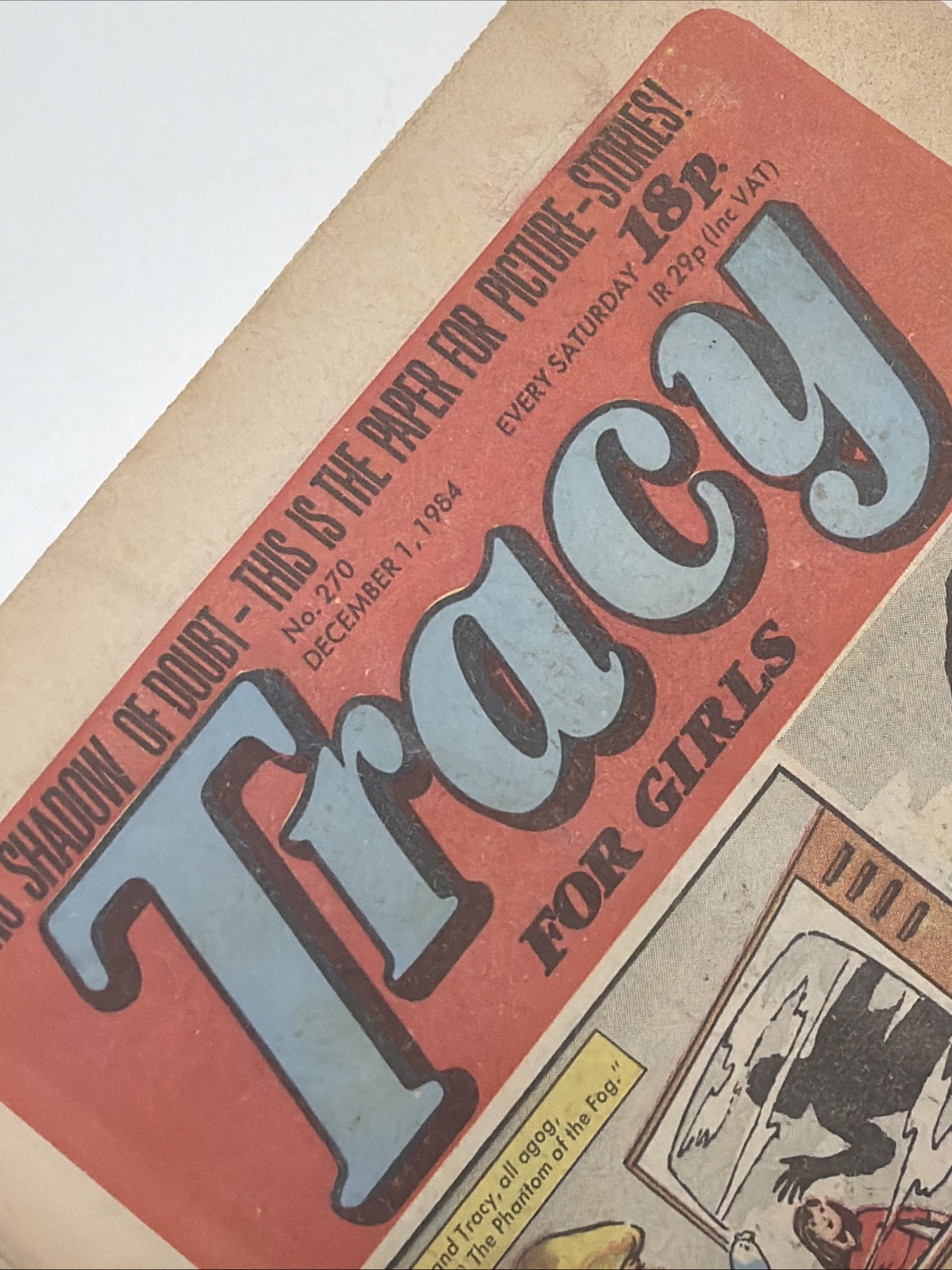 VINTAGE TRACY COMIC - No 220 - DECEMBER 17th 1983 -  Vintage 80s Comic Nostalgia