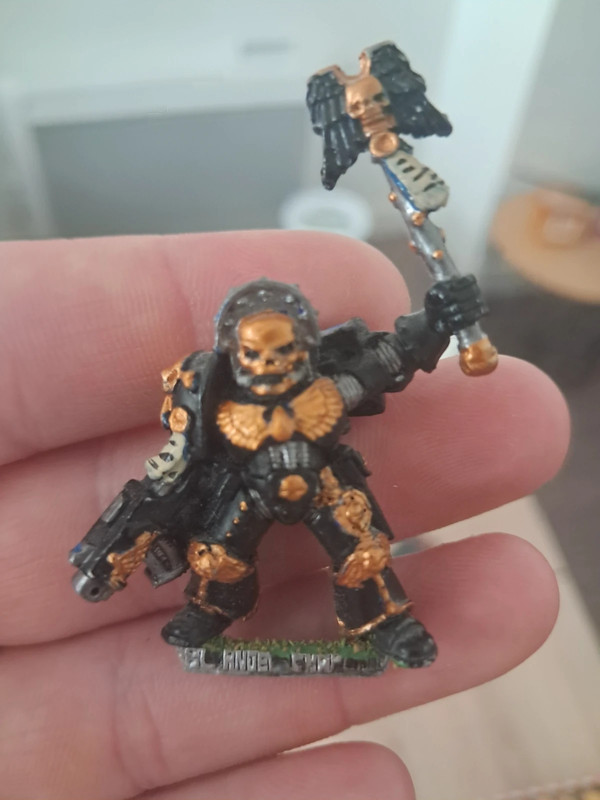 Chaplain space marine oop blood angel