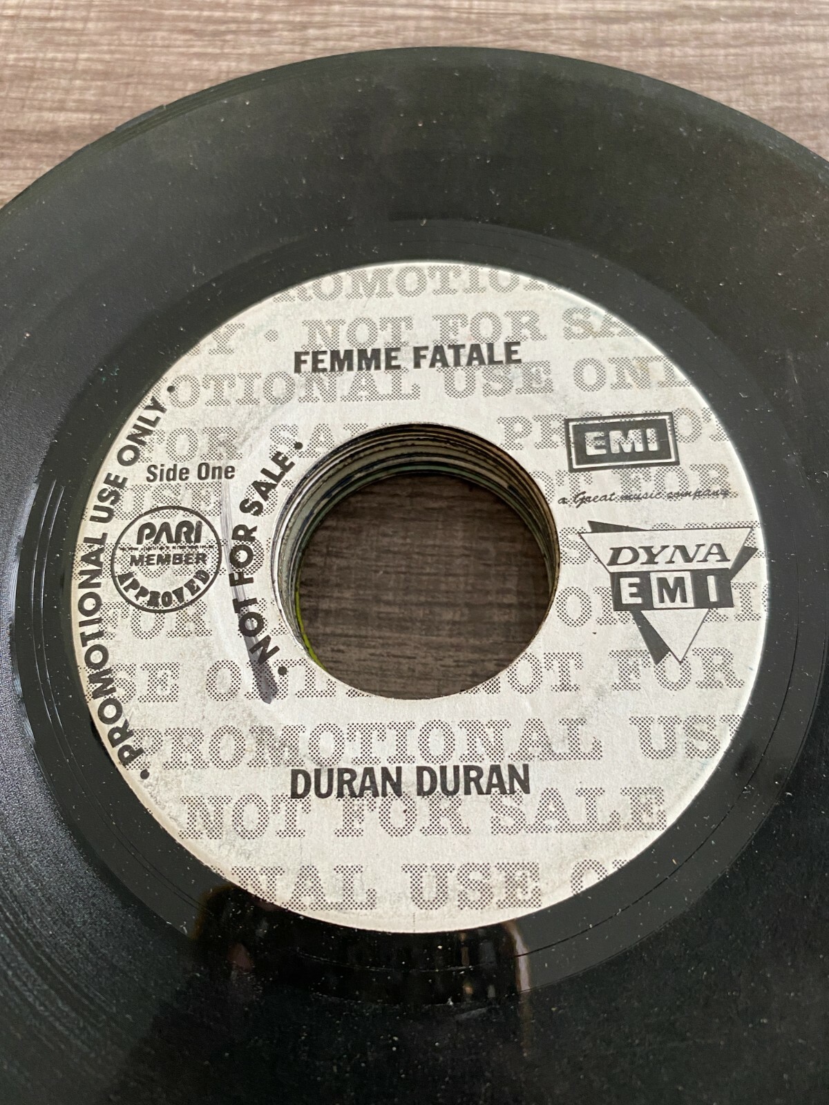 Duran Duran 45 rpm Philippines 7" femme fatale