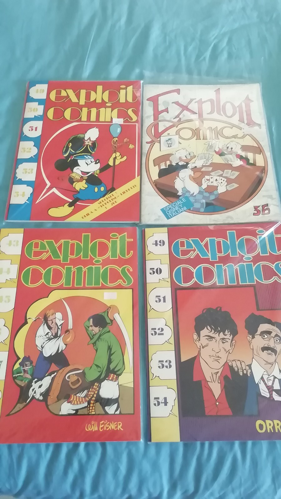 Exploit Comics 4 Riviste Gaf Edizioni 