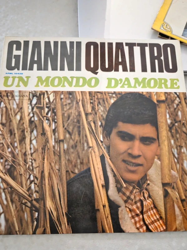 Disco in vinile Un mondo d'amore Gianni Morandi