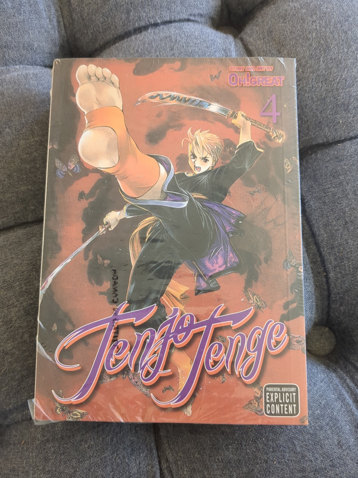 Tenjo Tenge (Full Contact Edition 2 in 1), Vol. 4 by Oh!grande manga inglese NUOVO