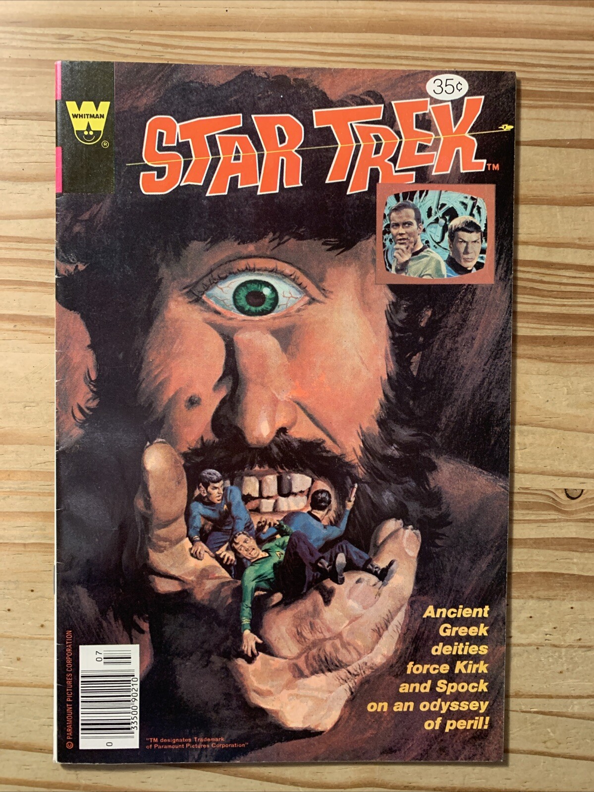 Star Trek # 53 (1978) VFN- Art by Al McWilliams, vs Greek Gods