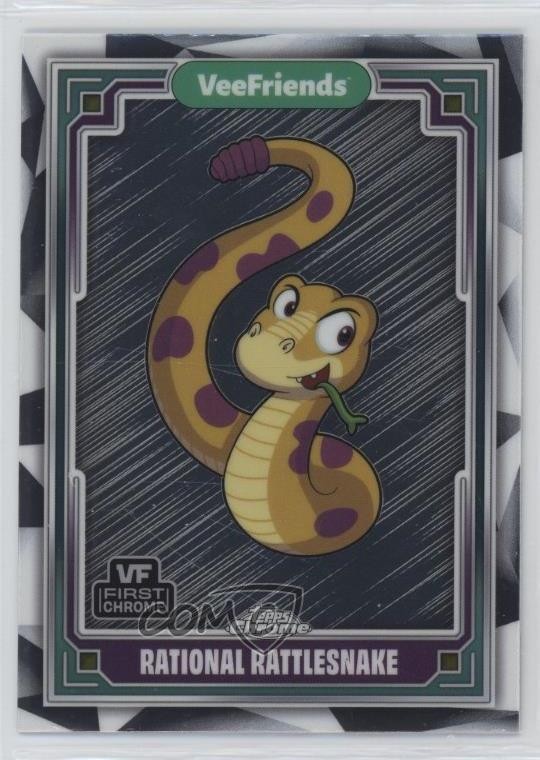 2025 Topps Chrome VeeFriends serpente a sonagli razionale #66 6q5