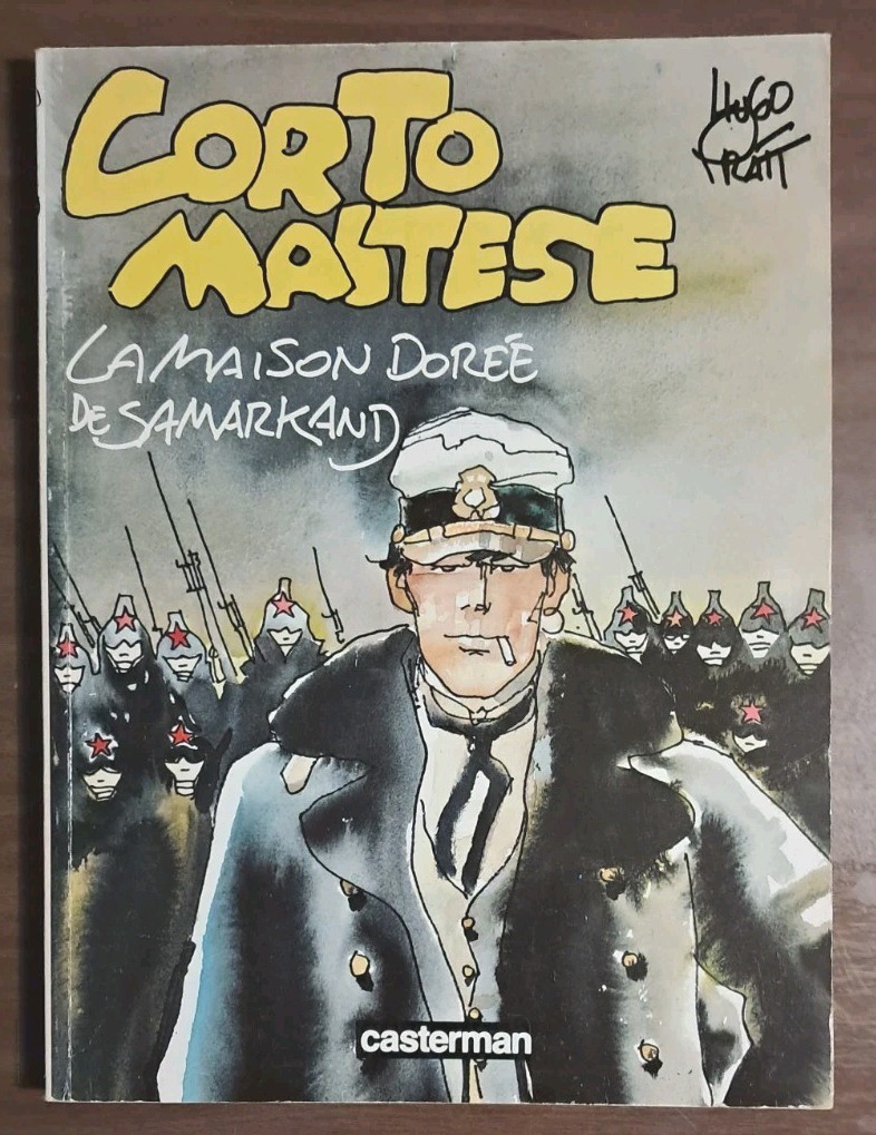 HUGO PRATT CORTOMALTESE - LA MAISON DORÉE DE SAMARKAND / 1986
