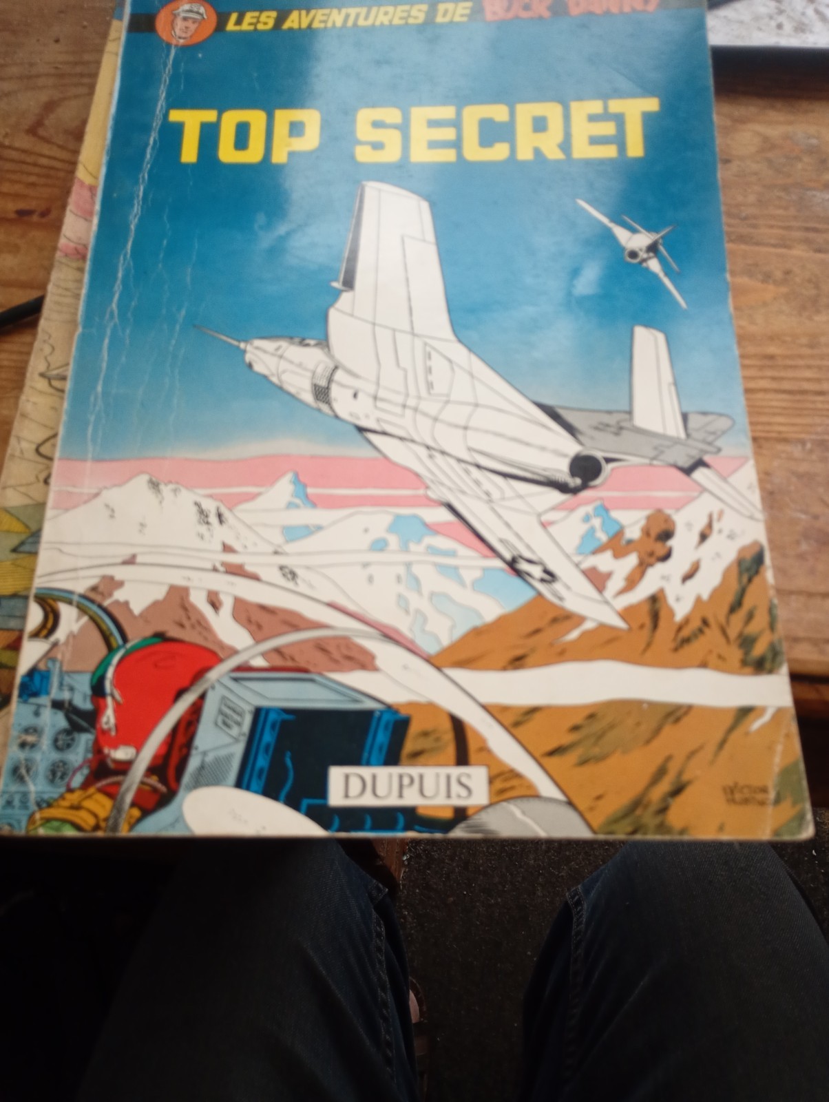top secret BUCK DANNY HUBINON CHARLIER dupuis 1960
