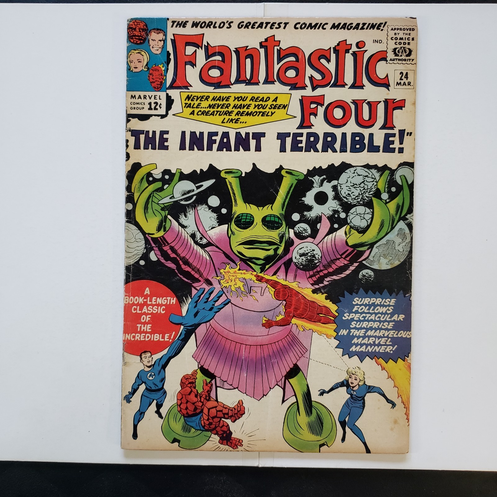 Fantastici Quattro #24 Vol. 1 (Bene) (Marvel Comics marzo 1964)