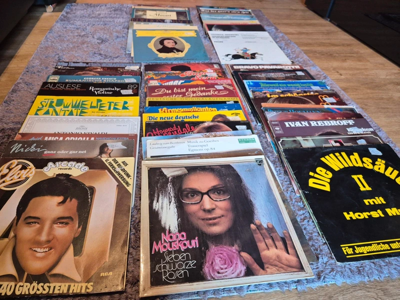 Vinyls Schallplatten 2 euro pro 5 stück