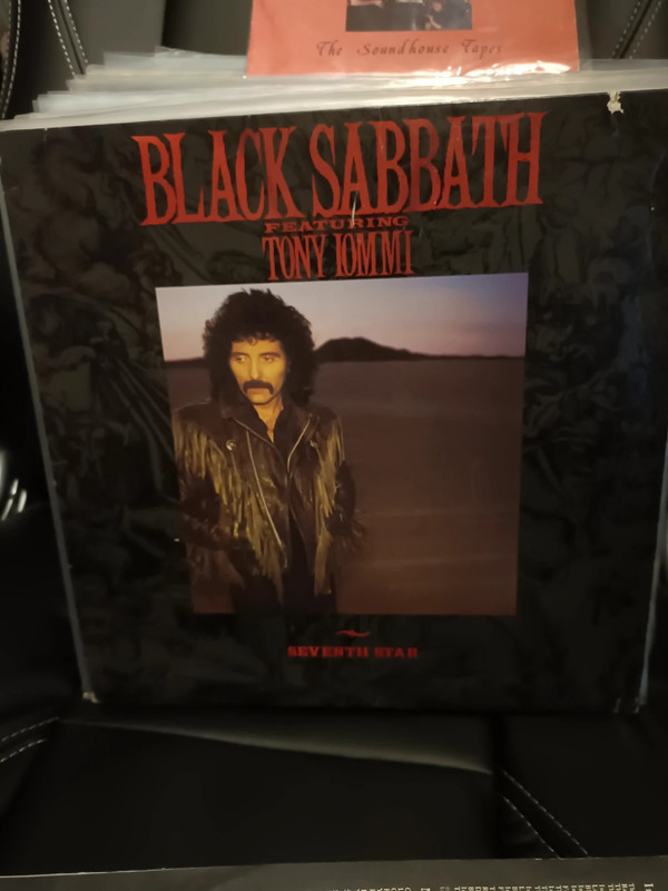 Black Sabbath Featuring Tony Iommi-Seventh Star Lp Vinyl Usa 1986