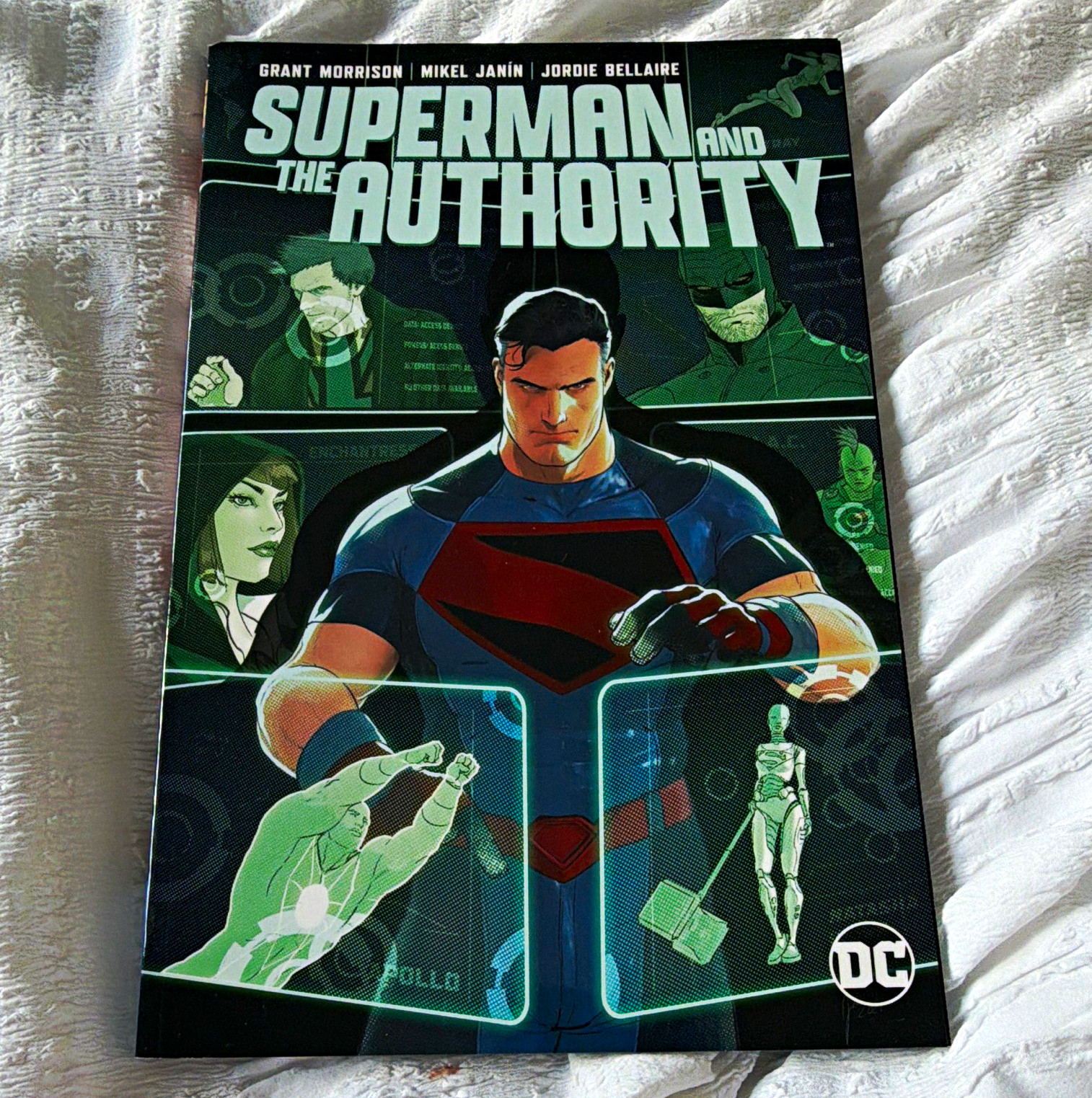 DC Superman and The Authority Softcover Comic Book by Grant Morrison