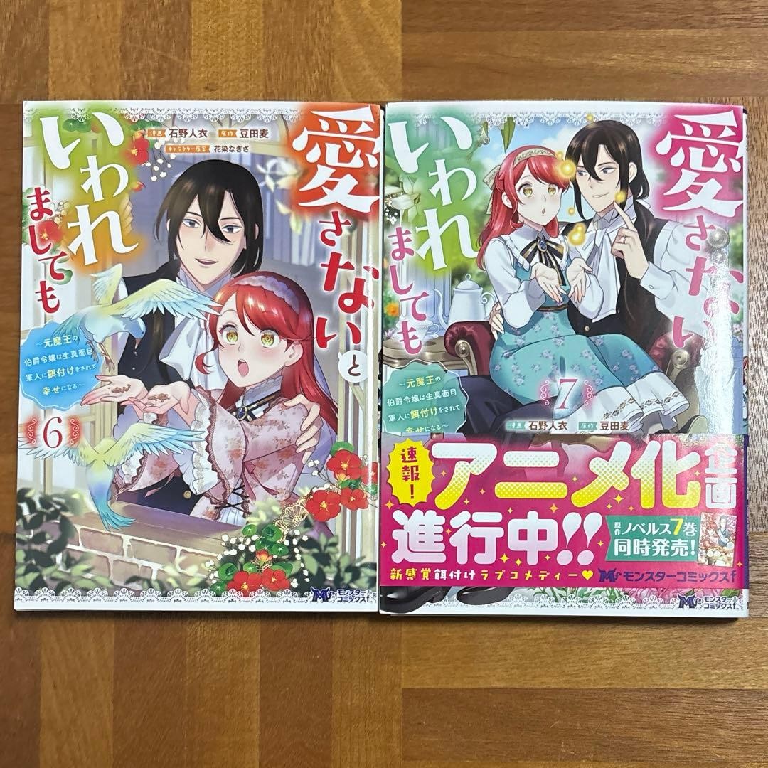 Aisanai to Iwaremashite mo Vol. Set 6-7 manga giapponesi