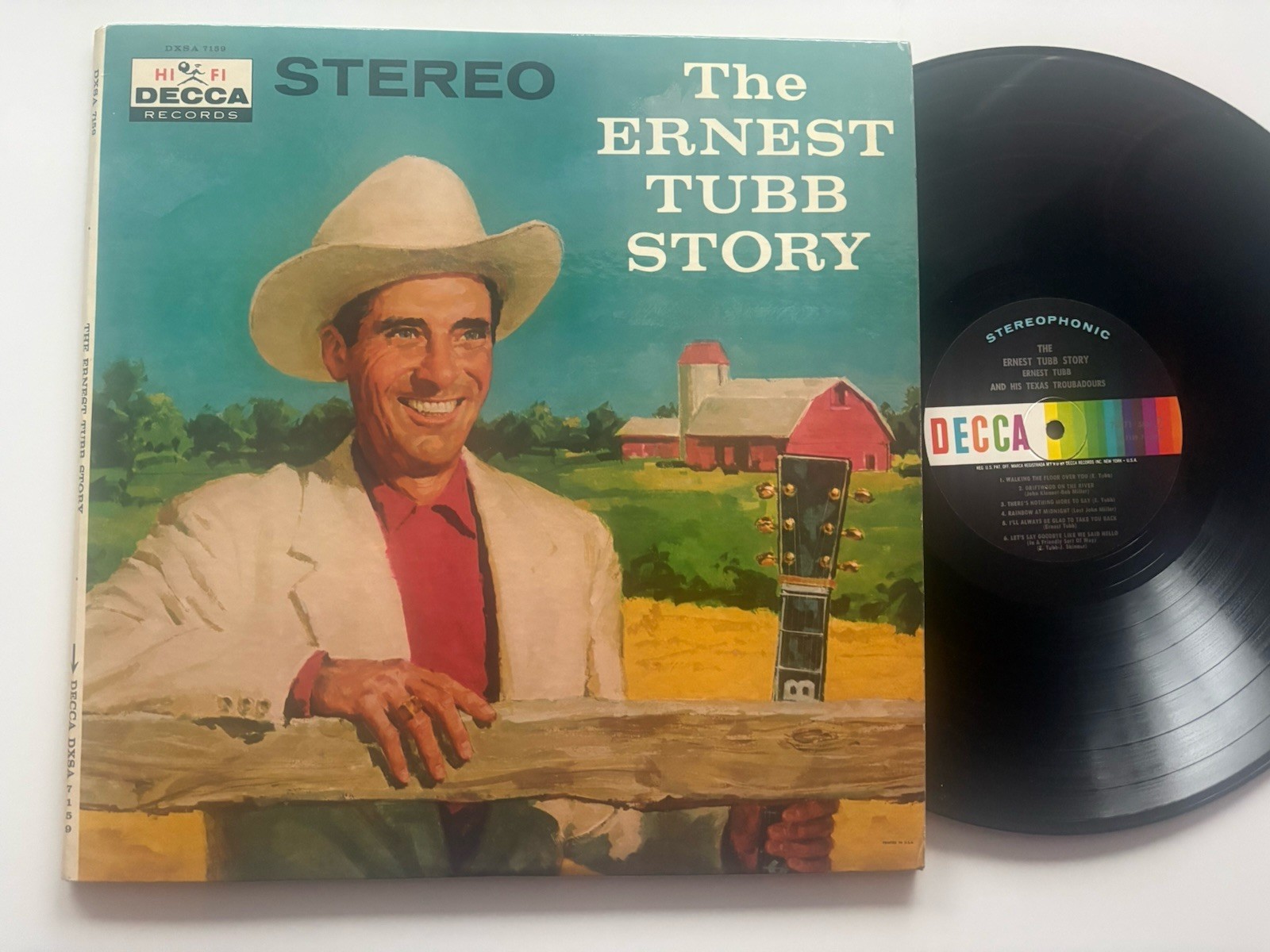 The Ernest Tubb Story 2 LP Stereo MINT ORIG.
