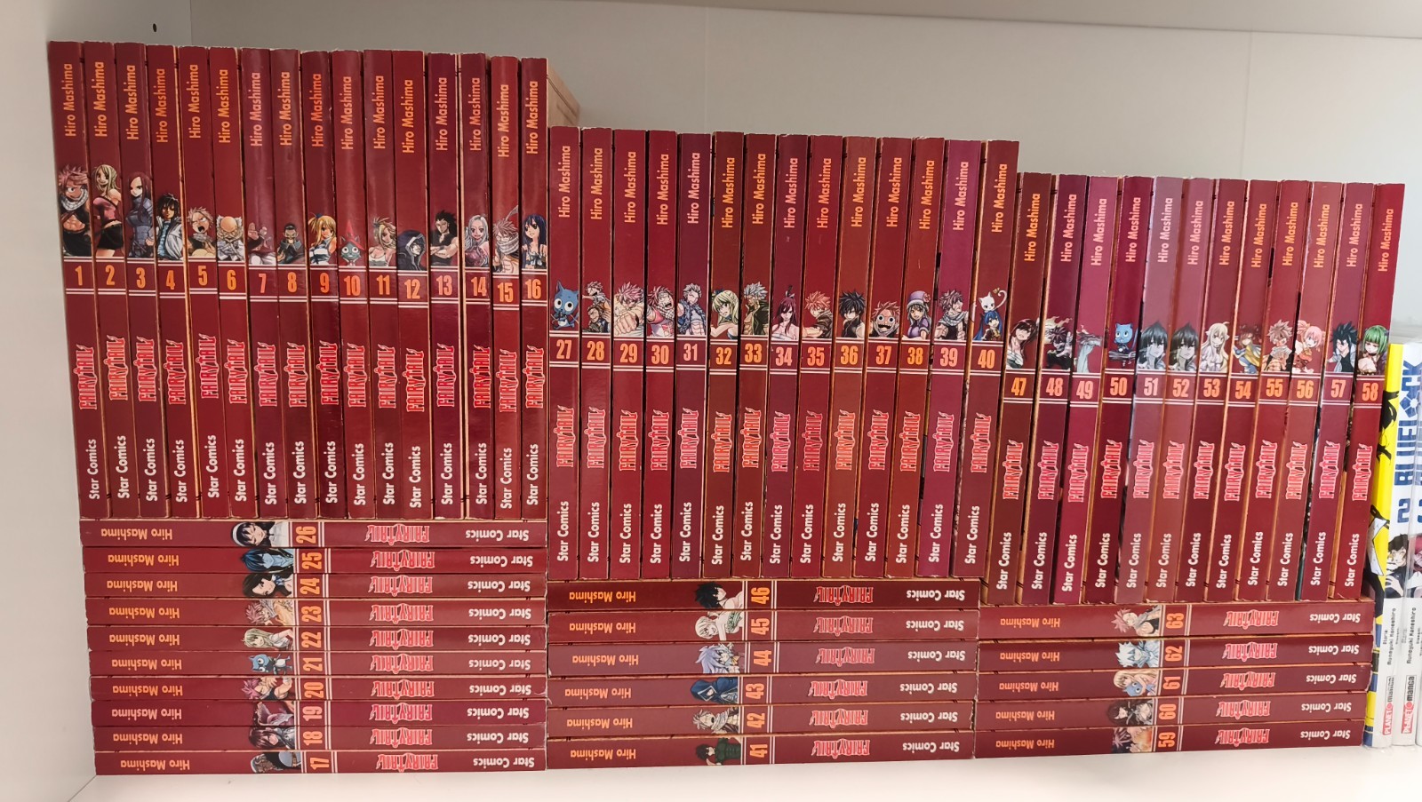 Fairy Tail 1-63 – Serie Completa Star Comics + Ice Trail e Zero in omaggio
