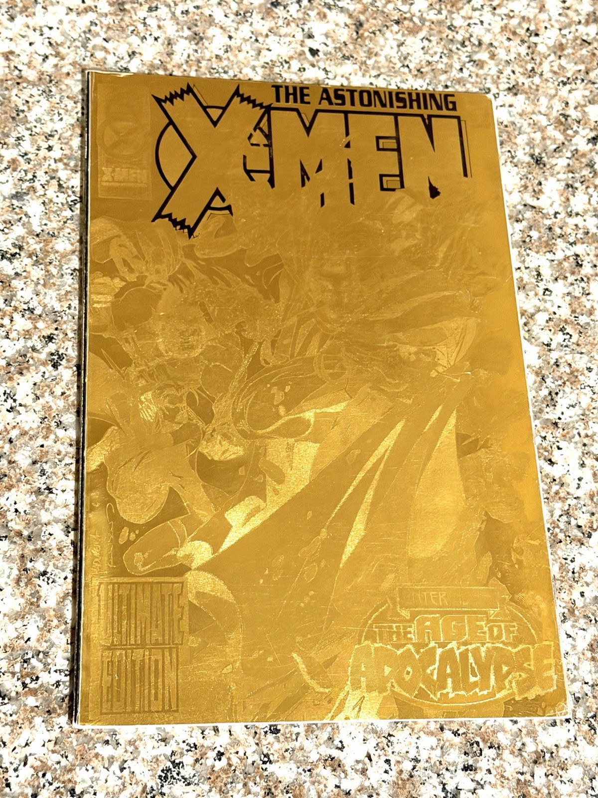 1995 Astonishing X-Men Age of Apocalypse Gold Ultimate Edition TPB 1a stampa