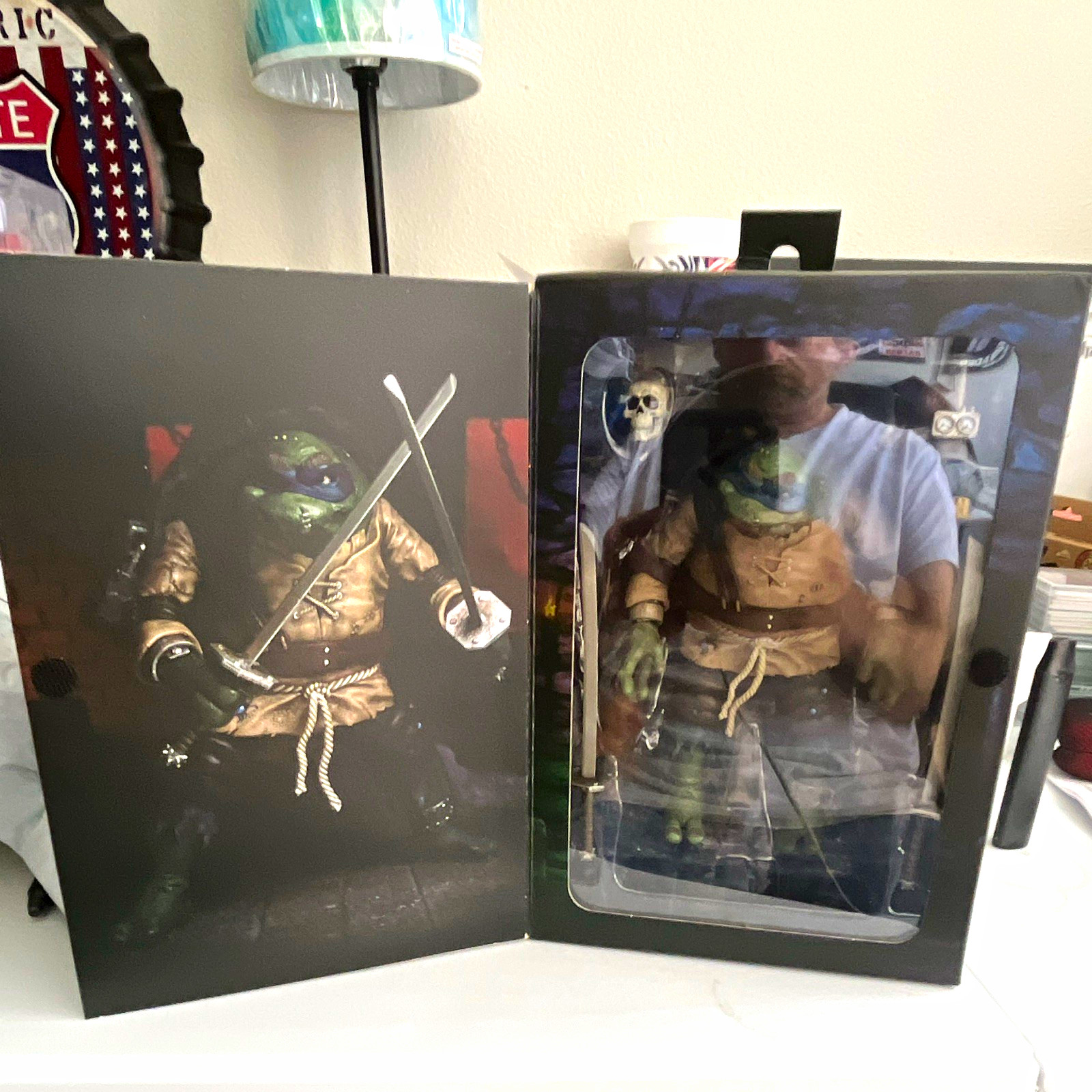 NECA TMNT Universal Monsters Leonardo as The Hunchback Action Figure