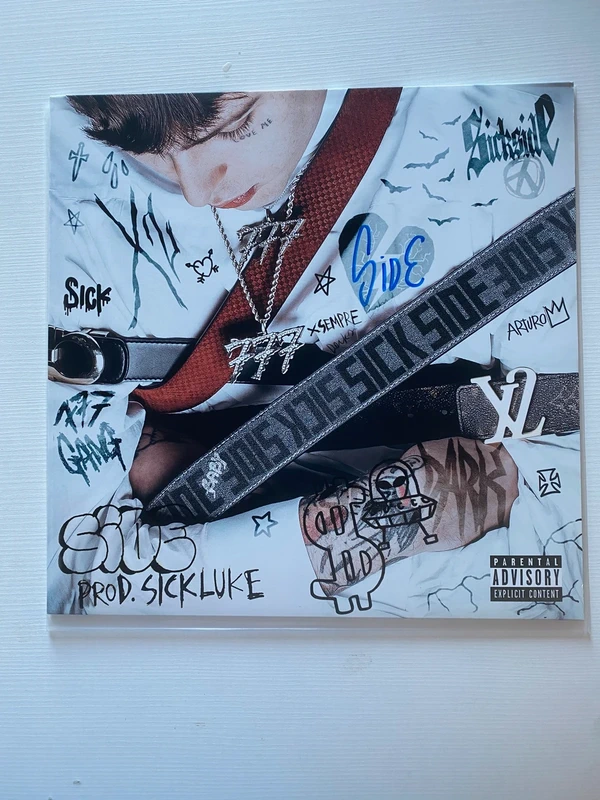 Vinile Sick Side autografato Side Baby