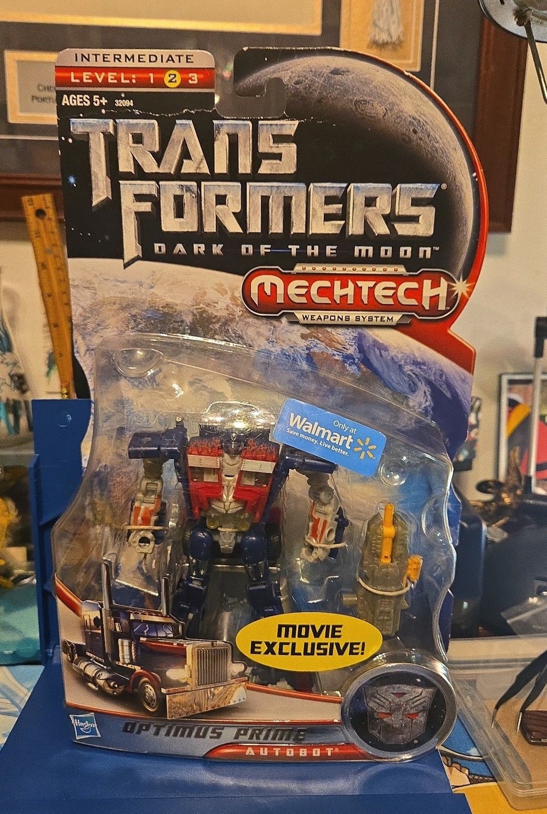 Transformers Dark of the Moon - Esclusiva Walmart Mechtech Optimus Prime - Nuova con scatola