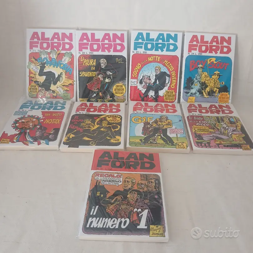 fumetti Alan Ford  editoriale corno 