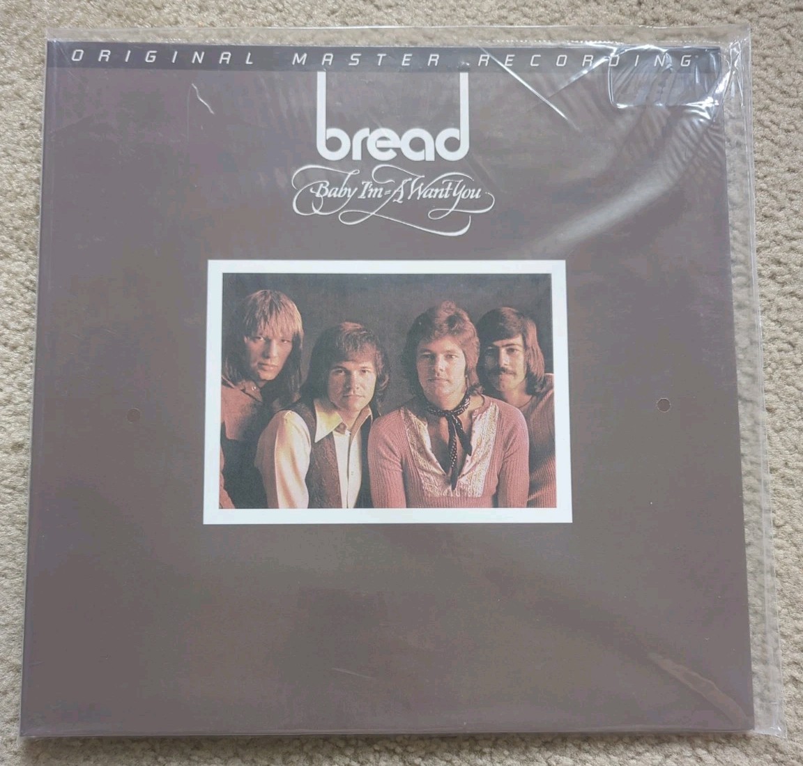 NEW! OOP! Bread Baby I'm A Want You 180g Vinyl LP MOFI MFSL Mobile Fidelity 