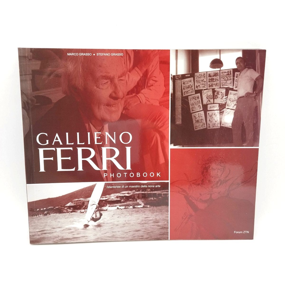 GALLIENO FERRI - PHOTOBOOK + POSTER - FORUM ZTN - EDICOLA   ED. BONELLI  [BC-08]